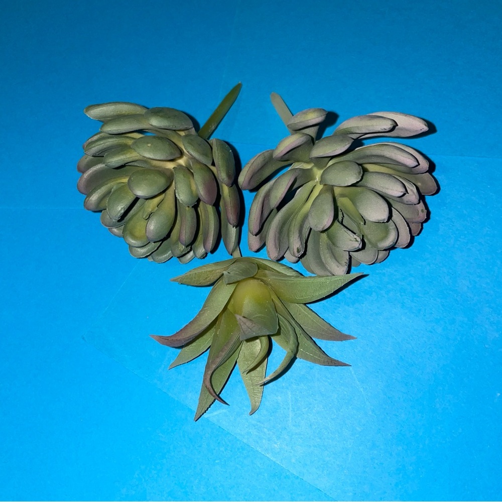 Artificial Succulent Plant Trio